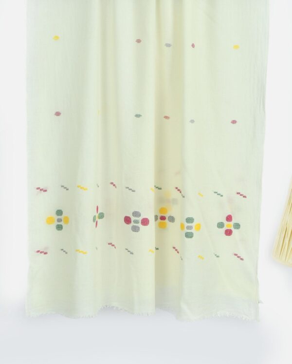 "Khaddi Shawl-5 Off White" - Image 3