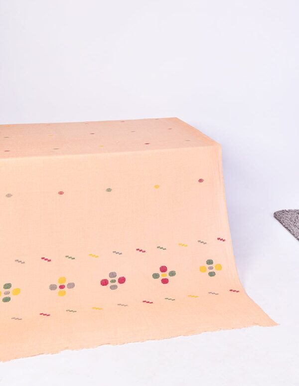 "Khaddi Shawl-5 Pink" - Image 2